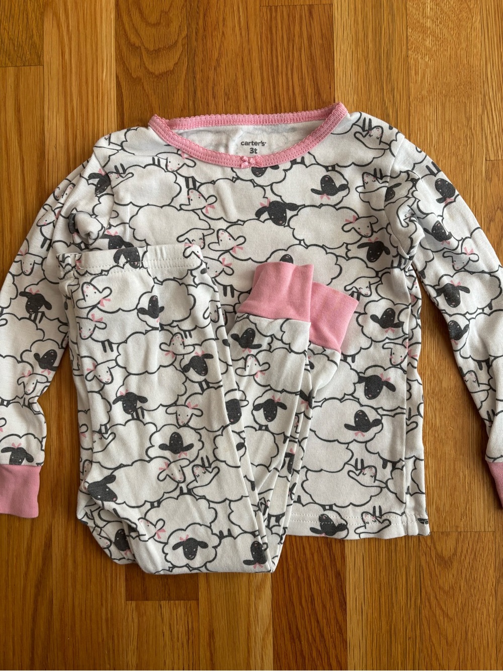 3T Carter’s Sheep Pajamas